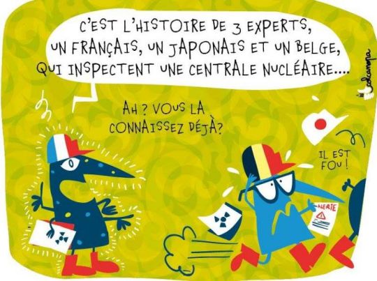 Ne rions pas (trop) du nucléaire belge (clic)
