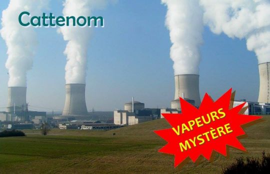...dégagement de fumée en secteur nucléaire (clic)