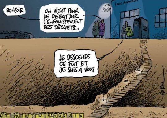 Scandale : le président de l'Andra nommé rapporteur de la proposition de loi (clic)